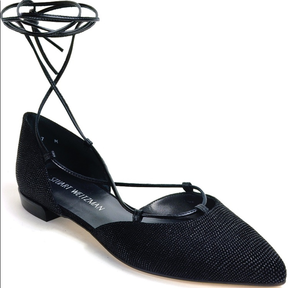 Stuart Weitzman Gilligan Lace-Up d'Orsay Flat